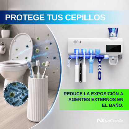 DentiUV&Go™ - Esterilizador de Cepillos de Dientes con Luz UV
